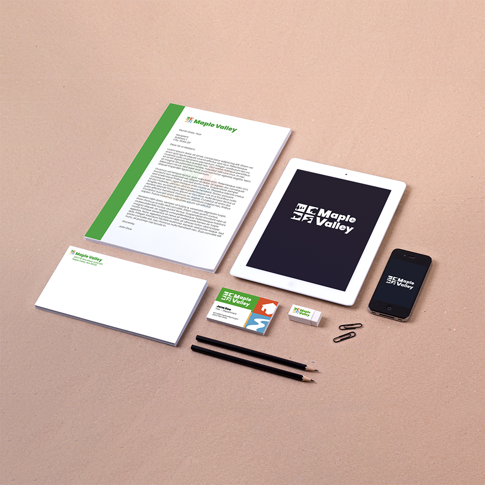 Maple Valley brand package